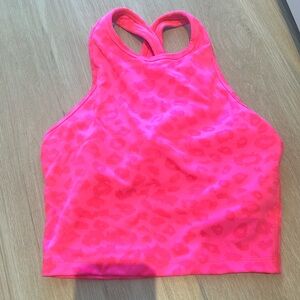 Beyond Yoga Pink Sport Bra Tank Size Small